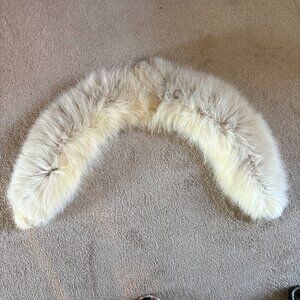 Vintage fox fur retro glam Old Hollywood collar costume wedding party 36 x 9"